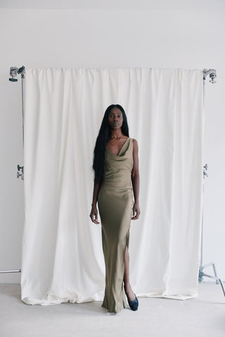 Envelope1976 Cameron dress Dress Burnt olive