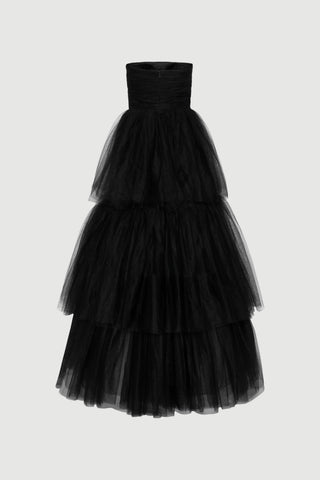 Envelope1976 Swan dress - Leftover fabric Dress Black