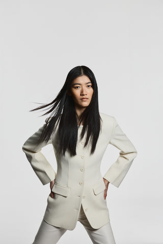 Envelope1976 Blair blazer Blazer Cream